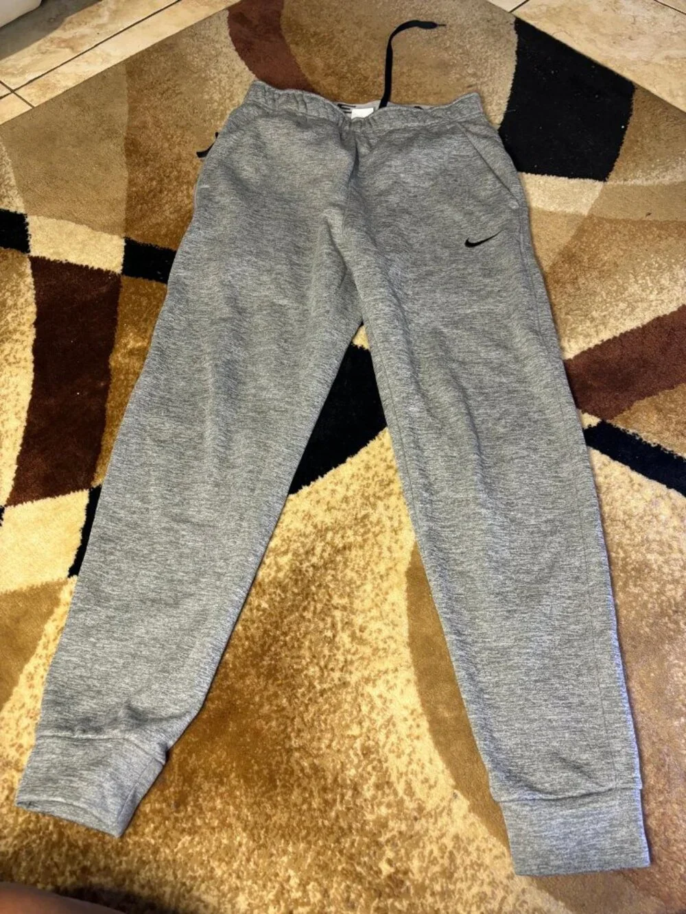 Nike Therma-Fit Sweatpants Men's Size Small Grey